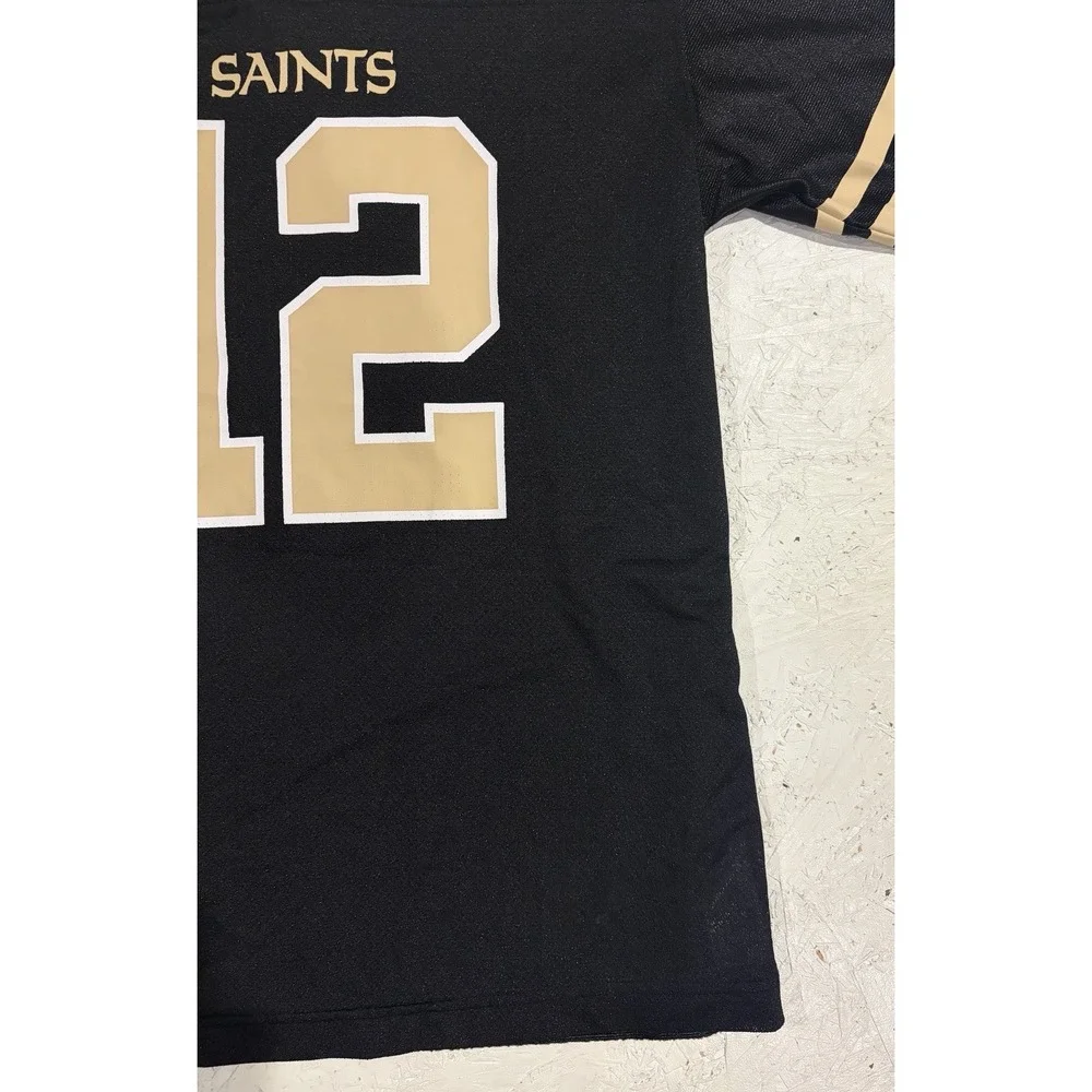 New Orleans Saints Jersey Youth XL Black Olave 12 Football‎ NFL Athletic Boys
